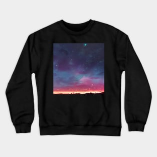 Starry Night Sky Crewneck Sweatshirt